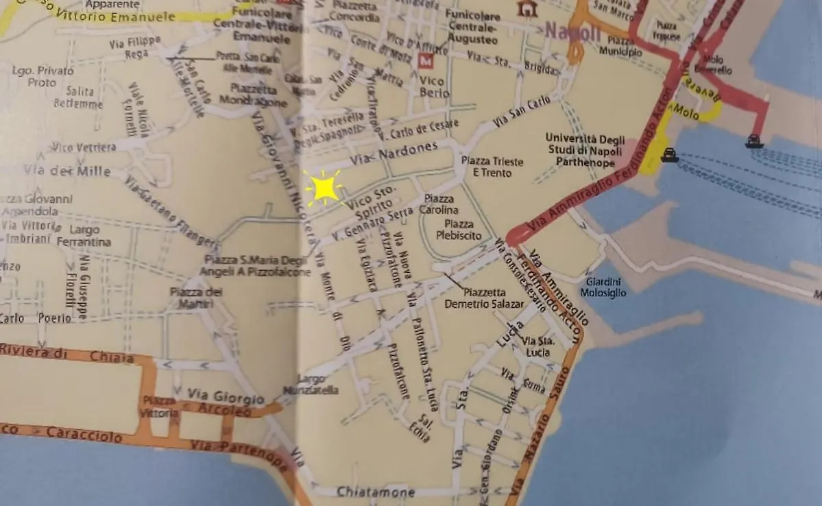 Gradoni Di Chiaia 62 Apartment Naples Italy